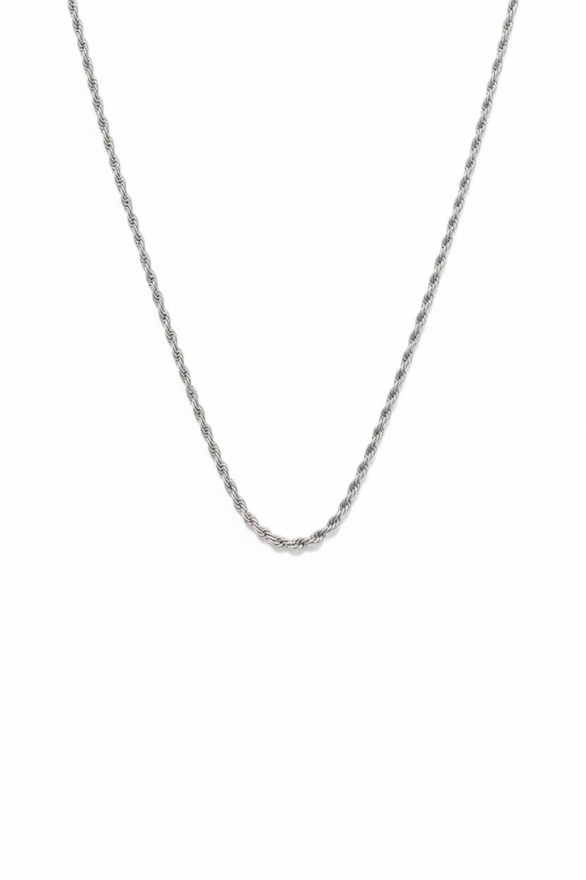 Collana Intreccio Argento