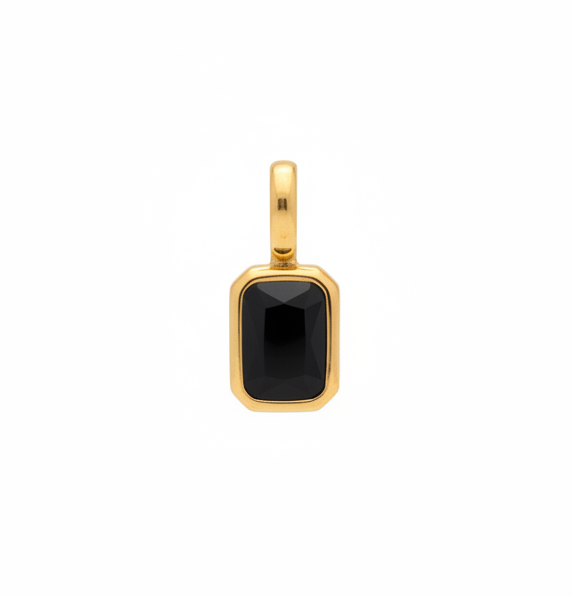 Ciondolo Mini Onice Nero