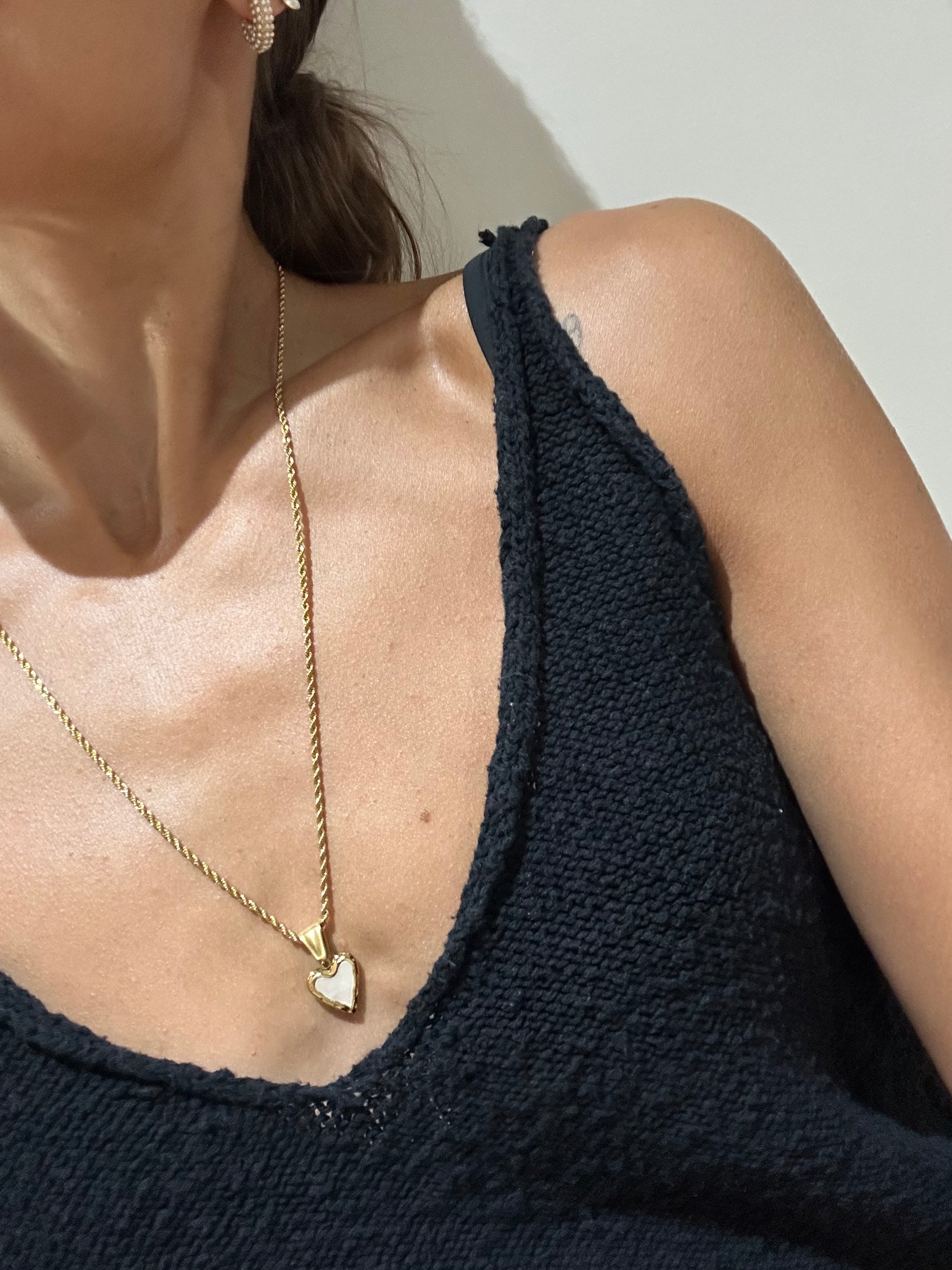 Ciondolo “Cuore Bianco”