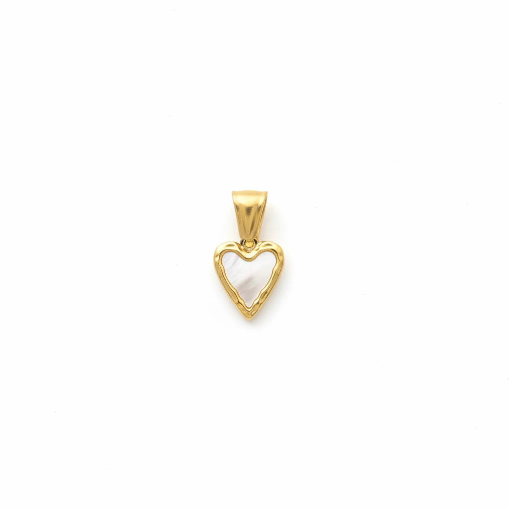 Ciondolo “Cuore Bianco”