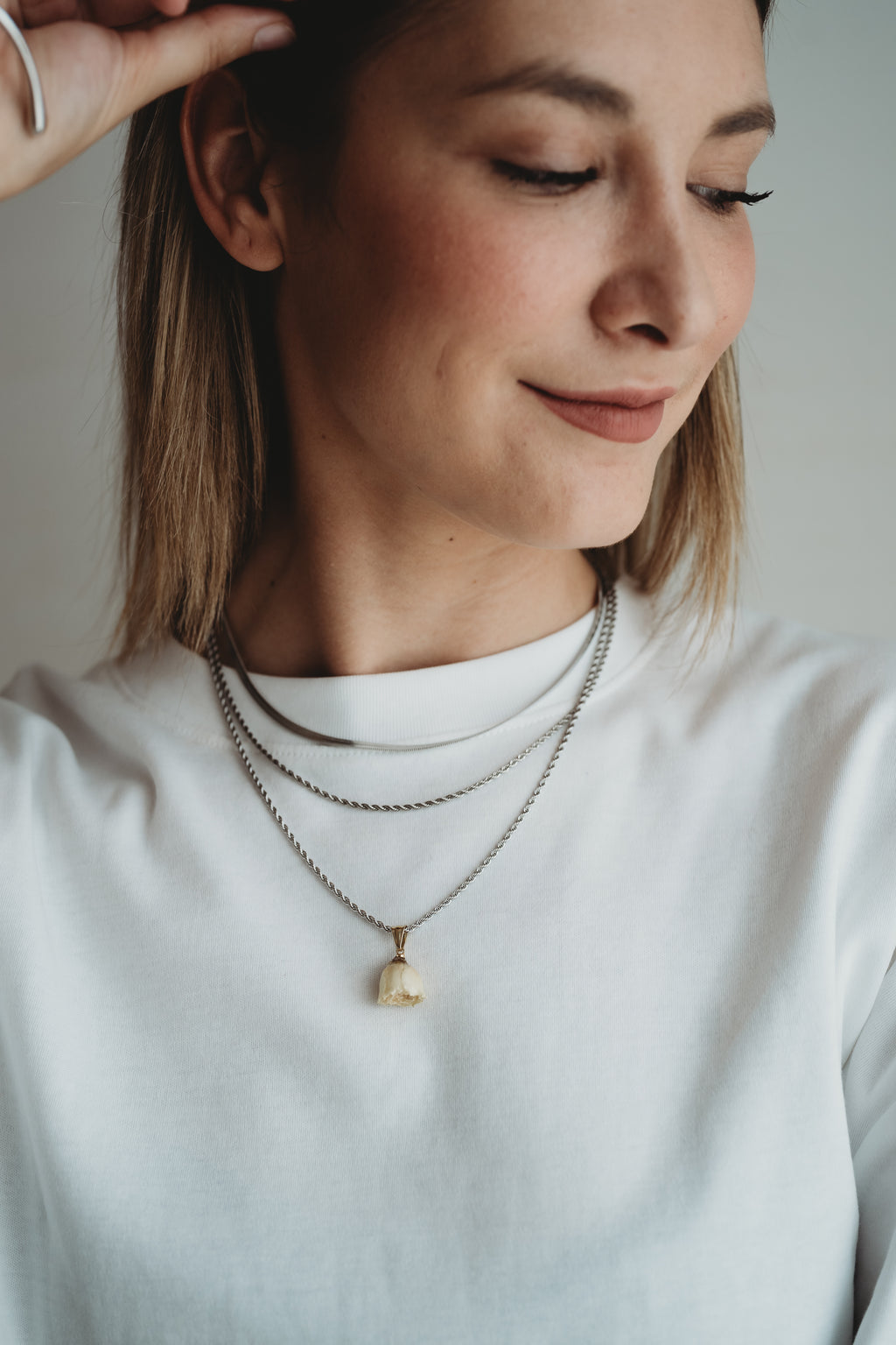 Collana Intreccio Argento